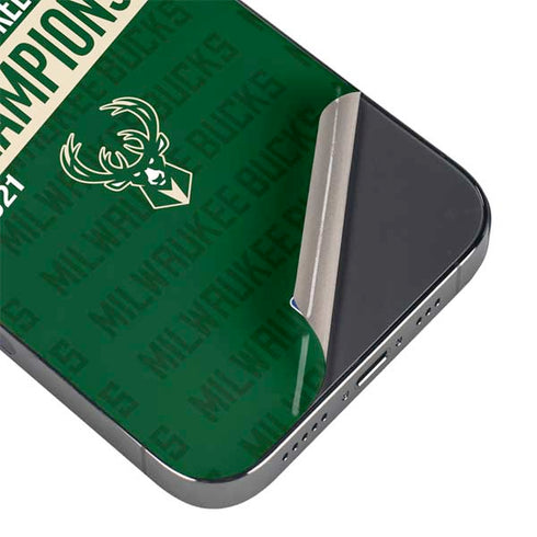 NBA Milwaukee Bucks 2021 Champions iPhone 16e Skin